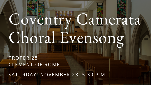 Coventry Camerata Choral Evensong