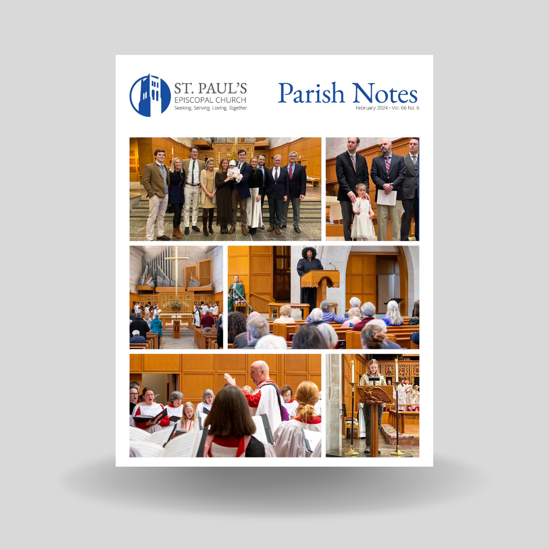 February 2024 Parish Notes St. Paul's Cleveland Heights