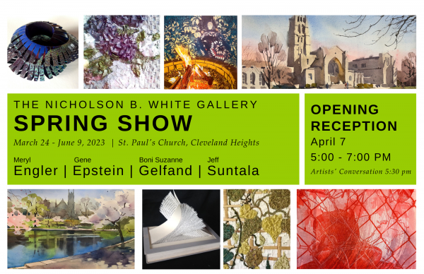 Nicholson B. White Gallery Spring Show Opening