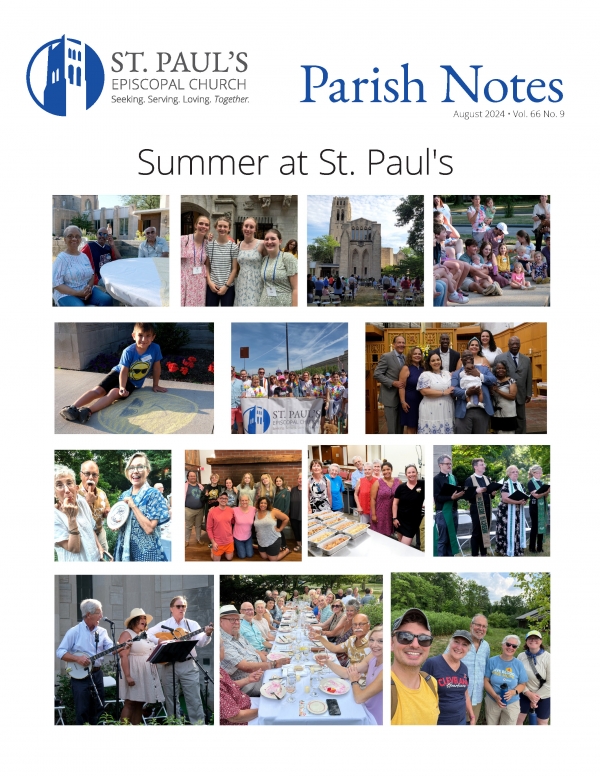 Parish Notes - August 2024